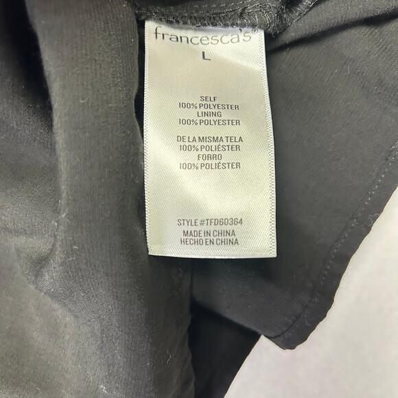 Feminine Romantic Modern Black Long Sleeve Puffed Sleeve Crop Top - Picture 11 of 11